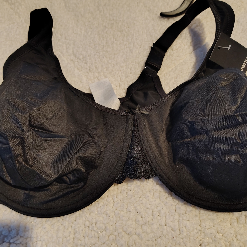 Avenue Women's Black Full Coverage Bra - Picture 8 of 8